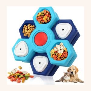 4-Layer Rotating Puzzle Feeder