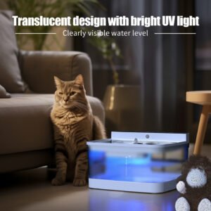 Motion Sensor Cat Water Fountain