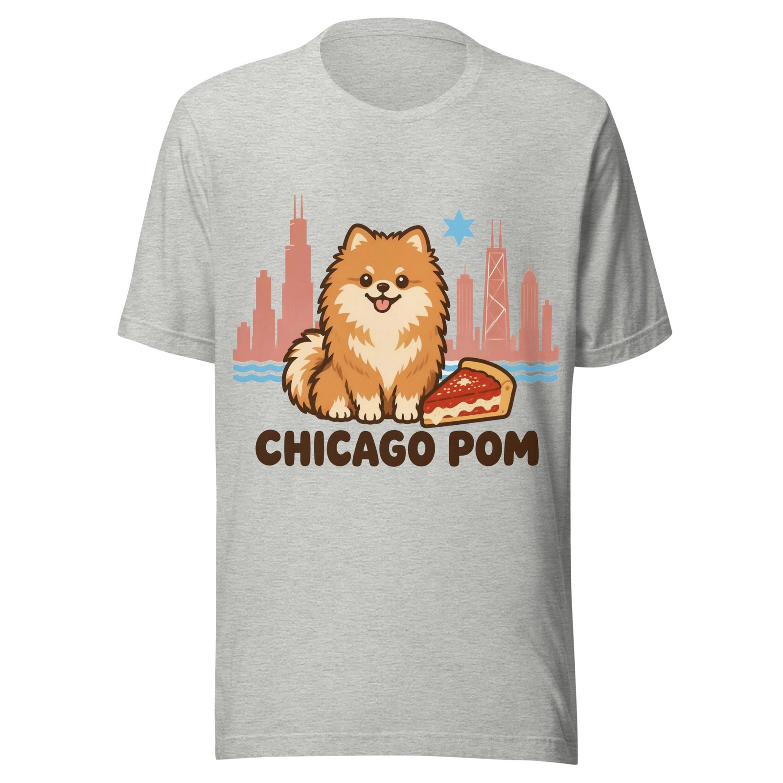 Chicago Pom Tee