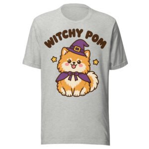 Witchy Pom Halloween Tee