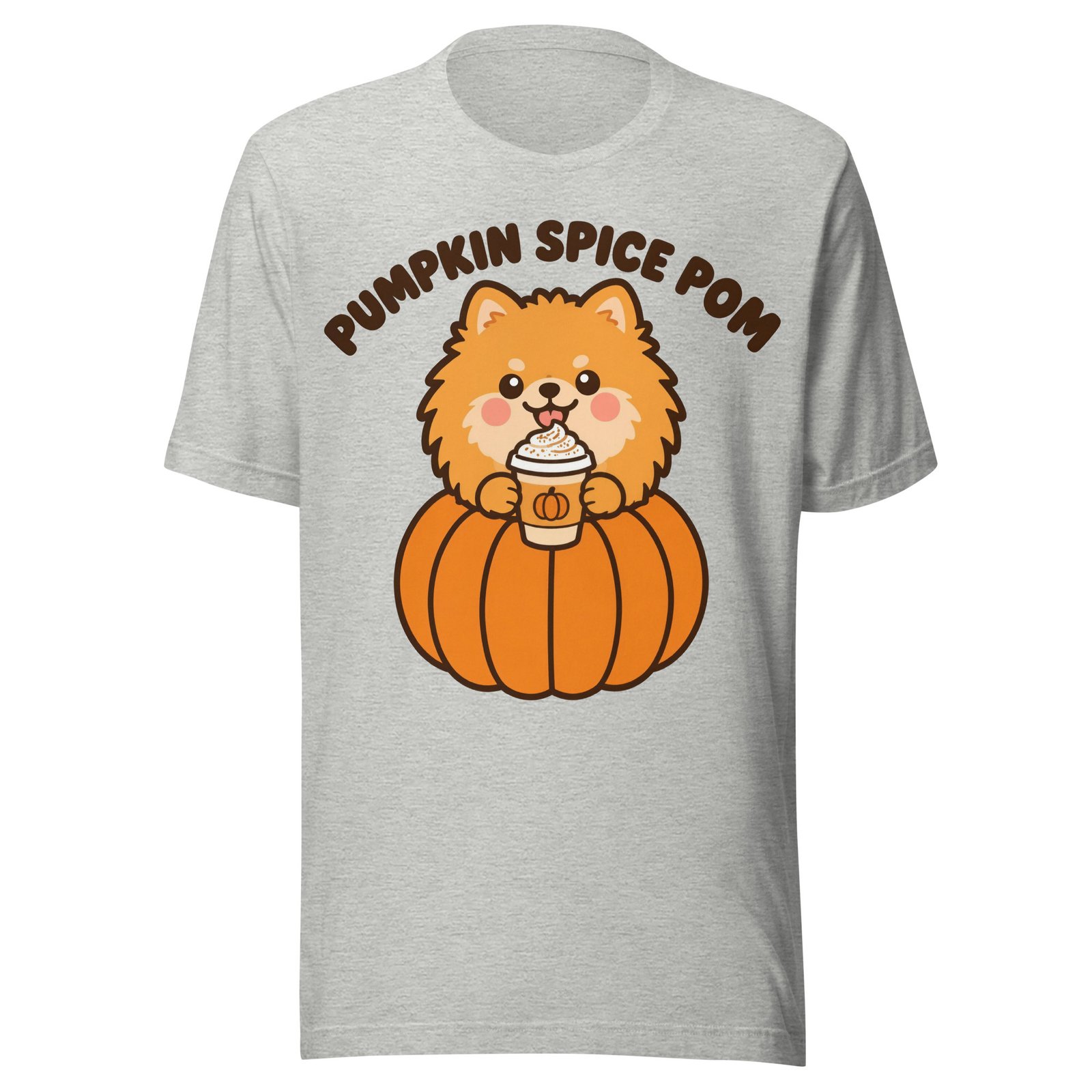 Pumpkin Spice Pom Halloween Tee